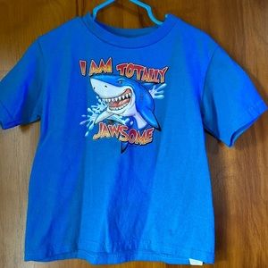 Boys shark shirt
